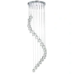 Люстра Searchlight SCULPTURED ICE 6720-20-LED