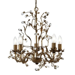 Люстра Searchlight Almandite 2495-5BR