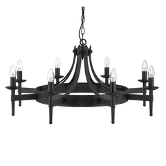 Люстра Searchlight Cartwheel 2428-8BK