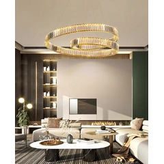 Люстра Pair Circle Crystal