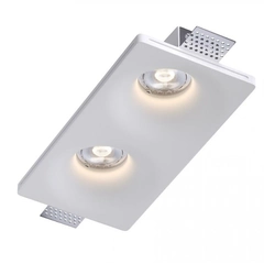 Світильник точковий врізний гіпсовий KLOODI KD-GIPS SQ120x240 H45