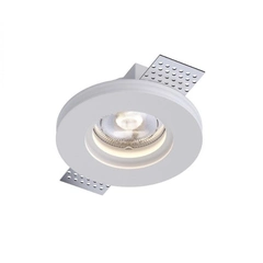 Светильник точечный врезной гипсовый KLOODI KD-GIPS RD100 H27