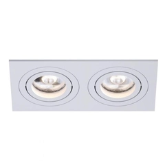Светильник точечный врезной KLOODI KD-BASE SQ92x175 GU10 WH
