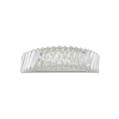 Бра, настінний світильник Nowodvorski 11710 Luxora LED 1x15W 3000K 1000Lm IP20 хром