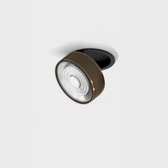 SOL IN, D95mm, H33mm, LED 14W 3000K, чорний/мідь (01.9533.14.930.BK/CPG)