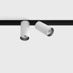 IN_LINE TUB S A 60 X2 DALI 4x, D30mm, H60mm, L211mm, LED 2x4.5W, 2700K, білий/чорний (06.2301.14.927.WH.DALI.4x)