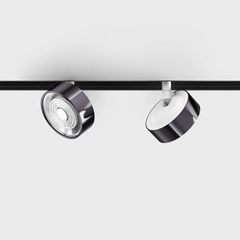 IN_LINE SOL MINI, 2-х групний, ON/OFF, D75mm, H26mm, LED 6.3W, 4000K, diamond black/білий (06.7526.7.940.DB/WH.2G)
