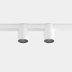 Світильник прожекторний MINI_LINE 42 TUB OUT, L150mm, D30mm, H49mm, LED 2×3.5W, 3000K, білий (07.2349.7.930.WH)