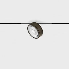 MICRO_LINE SOL MINI, D75mm, H26mm, LED 6.3W, 3000К, DALI, бронза/чорний (14.7526.7.930.BZG/BK.DALI)