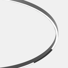IN_RING FLEXY LINEA, L4000mm, W25mm, H19mm, LED 50W, 3000К, опал/чорний (09.4840.50.930.WH)