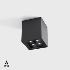 BIM70 S, L70mm, W70mm, H80mm, 8,4W LED, темно-сірий (08.1112.8.930.GR.50)