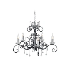 Люстра Elstead Amarilli AML5 BLK/SILVER