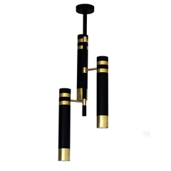 Люстра PikArt Level lamp V3 black&amp;brass 5021