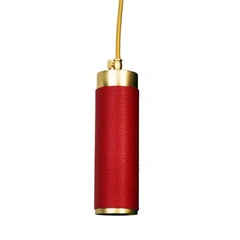 Підвісний світильник PikArt Leather ceiling 5213 red