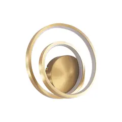Бра, настінний світильник Goldlux 336705 Zefira LED 1x14W 4000K 2100Lm IP20 золотий