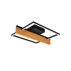 Люстра Goldlux 334305 Larysa LED 1x11.5W 4000K 1600Lm IP20 чорна
