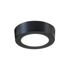 Світильник стельовий Goldlux 336040 Rigel LED 1x4.8W 4000K 550Lm IP20 чорний
