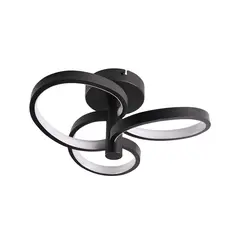 Люстра Goldlux 336002 Ribbon LED 1x12W 4000K 1700Lm IP20 чорна
