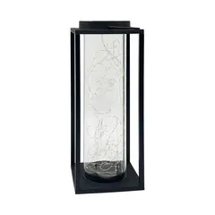 Вуличний портативний світильник на сонячній батареї Goldlux 329462 Glamour LED 3000K IP44 чорний