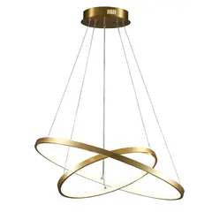 Підвісний світильник, люстра Goldlux 329189 Lea 2 Led 2x35W 4000K 4600Lm IP20 Золото
