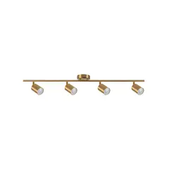 Спот Goldlux 327284 Goldi GU10 4x10W IP20 Gold