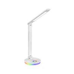 Настольная лампа Goldlux 325037 Neptun Led 1x7W 4000K+RGB 450Lm IP20 WH