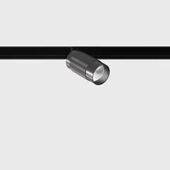Прожектор IN_LINE TUB S A 60, D30mm, H60mm, CREE LED 5.4W, 4000K, 535Lm, 50°, CRI>90, 48V, 4-х провідний DIM DALI, IP20, титановий/чорний