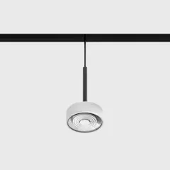Підвісний світильник IN_LINE SOL MINI P, D75mm, H135mm, LED 7W, 610Lm, 4000K, 24°, CRI>90, 48V, 4-х провідний DIM DALI, IP20, білий/чорний