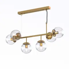 Люстра PikArt Brass&Glass 34887-2