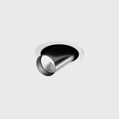 Встраиваемый потолочный поворотный светильник с рамкой TUB M OUT, D52 мм, H60 мм, CREE LED 12 Вт, 1210 лм, 4000 К, 50°, CRI > 90, 300 мА, IP20, белый/титановый