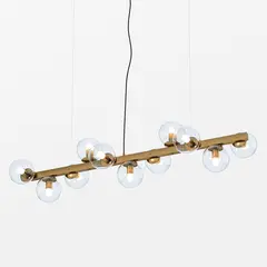 Люстра PikArt Brass&Glass 28183-4