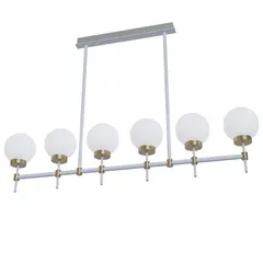 Люстра PikArt Brass&Glass; 31104-7