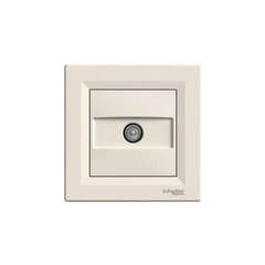 Розетка TV концевая (1 дБ) Asfora, (крем) EPH3200123