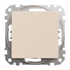 Вимикач 1-кл SE Sedna Design SDD112101 бежевий