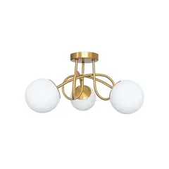 Люстра Goldlux 341648 Bianca Twist E14 3x12W IP20 золота