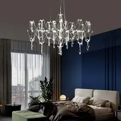 Люстра Linef СТРУКТУРИ CHROME MJ203-600 CH