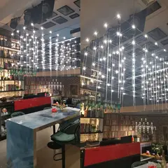 Люстра Linef СТРУКТУРИ CHROME MJ200-720*600*600 CH