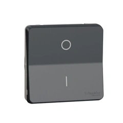 Механізм перемикача двополюсний IP55, чорний, Mureva Styl Schneider Electric MUR35034