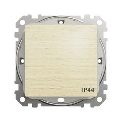 Переключатель 1-кл IP44 SE Sedna Elements SDD280106 береза