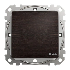 Перемикач 1-кл IP44 SE Sedna Elements SDD281106 венге