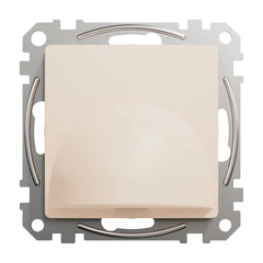 Розетка для виведення кабелю SE Sedna Design SDD112903 бежевий
