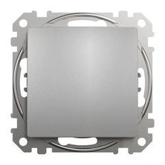 Выключатель 1-кл SE Sedna Design SDD113101 алюминий