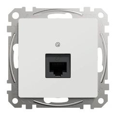 Компьютерная розетка RJ45 кат. 5е UTP SE Sedna Design SDD111451 белый