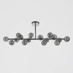 Люстра Linef MJ 17 MJ17L-1000 CH+GR
