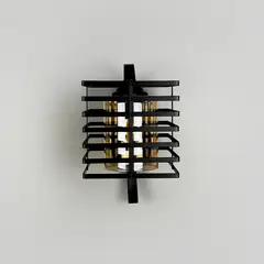 Бра Linef 12391/1 12391/1W BK+AM
