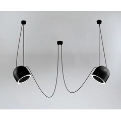 Люстра DOHAR DOBO (black/white) 9424