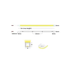 Архітектурний неон Nova Luce KEMA 6X6 IP67 VERTICAL BENDING 9540116