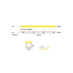 Архітектурний неон Nova Luce KEMA 16X16 IP67 VERTICAL BENDING 9540145