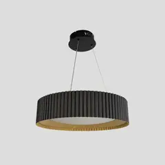 Люстра Linef 1905 1905P-480 BK+Wood