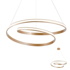 Подвесной светильник REDO 01-1796 TORSION Bronze + Dimmable